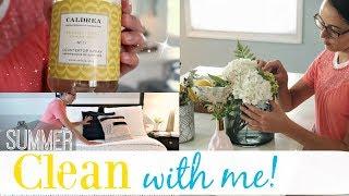 SUMMER CLEAN WITH ME! | CLEANING MOTIVATION | LYNETTE YODER