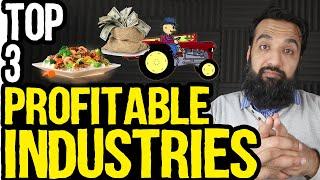 Top 3 Most Profitable Industries? | Business Ideas | #AskAzadChaiwala