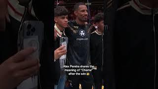 Explaining the meaning of “Chama”  #UFC303