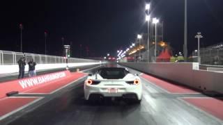 EKanooRacing's Ferrari 488 Runs 10.37@221KM/H