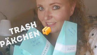 unboxing Trashpäkchen mit Claudiswelt #Misscurlyjen Tauschpaket