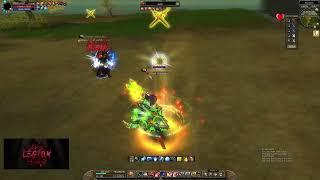 LEGION SRO - PVP - Warrior/Cleric vs Blade/Fire/Force  by GENAN