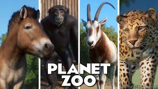 The 135 ANIMALS in Planet Zoo when DLC Conservation Pack 2022 was Released