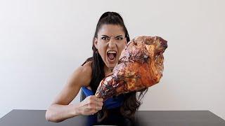 ULTIMATE MEAT FEAST| Whole leg of lamb | #foodchallenge