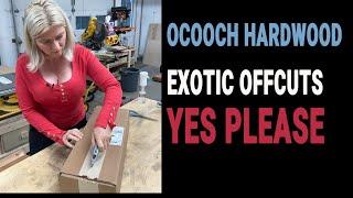 Unboxing Exotic wood from Ocooch Hardwoods