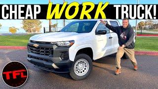 Holy Cow: The 2023 Chevy Colorado Is ACTUALLY An Affordable Work Truck (By Today's Standards)!