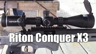 Riton Conquer 6-24x50 X3 Scope Review