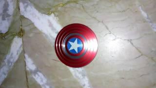 Captain America Fidget Spinner Unboxing