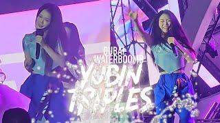 Yubin @triplescosmos  Highlight Focus At #waterbomb Dubai #WaterBomb