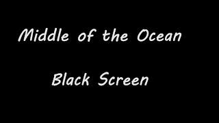 OCEAN Sound  black dark screen 10 hours the most relaxing waves deep sleep fall asleep meditation