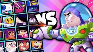 Buzz Lightyear 1v1 vs EVERY Brawler | BROKEN & OP!