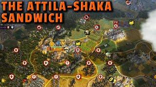 The Shaka-Attila Sandwich - Civ 5 Polynesia Ep.5