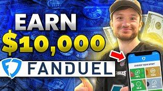 How to Make $10,000 on FanDuel Sportsbook | Sports Betting Tips & Advice | Sportsbooks Tutorial