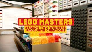 Jackson and Alex reveal their favourite builds | LEGO Masters Australia 2020