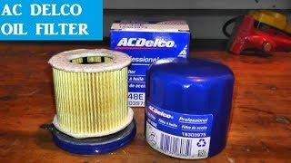 AC Delco Professional Oil Filter Review and Specs