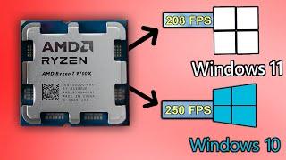 The AMD Screwing is UNIVERSAL - Windows 10 vs 11 (Part 2)