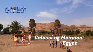 Colossi of Memnon, Egypt 4K bluemaxbg.com