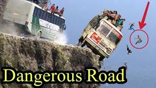 dangerous road in pakistan | dangerous road driving in pakistan | dangerous road bus accident