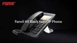 Fanvil H5 Black Hotel IP Phone - Key Features