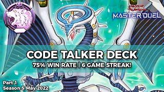 Hitting Diamond Rank with Code Talker/Cyberse Deck Part 1 - Master Duel