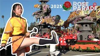 [Record the whole process] KYOTO TACHIBANA HS BAND  2025 Rose Parade