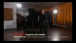 COOLsound 100: Tiberiu Olah, Sonata for Solo Clarinet – Mihai Pinteanu, Clarinet