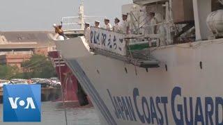 Japan Coast Guard Ship Arrives in India for Joint Exercise