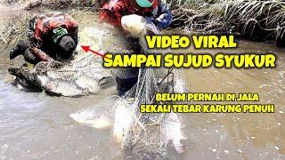 JALA IKAN DI SUNGAI BESAR TEPAT DI KAWANAN IKAN SUJUD SYUKUR SAYA