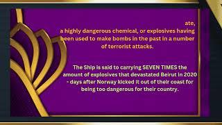 RUSSIAN “FLOATING BOMB” SHIP PACKED WITH EXPLOSIVES SEEN OFF COAST OF KENT, SEPT 26, 2024