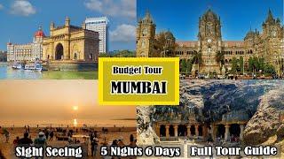 TOP TOURIST PLACES IN MUMBAI | BUDGET TOUR | কম খরচে ভ্রমণ | 5 NIGHTS & 6 DAYS  | MUMBAI SIGHTSEEING