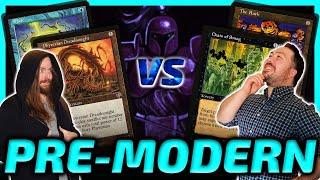 Stiflenought Vs Pit Rack! [Paper Premodern MtG Gameplay] 2025
