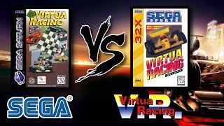 Virtua Racing - Sega Saturn vs Sega 32X ᴴᴰ Comparison