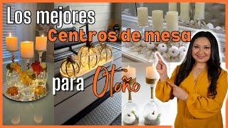 Los MEJORES CENTROS de MESA para OTOÑO 2024 / Decoración para otoño / Fall decor 2024