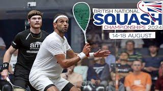 Elshorbagy Vs Salter FULL MATCH British National Squash Championships