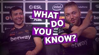 BIG XANTARES and gob b Play CS:GO What Do You Know?