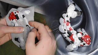 Making a Sequined Koi Fish Brooch 