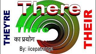 Use of There | Their | They're | in Hindi/Urdu by: iicepatranga