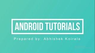 Android Development Tutorial - Completing Room Database App (Part )