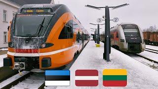 Tallinn - Tartu - Riga - Vilnius Train Connection