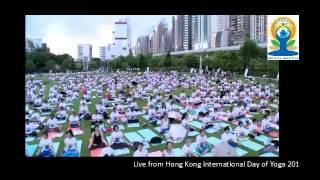 Hong Kong International Day of Yoga - Celebrations from Hong Kong