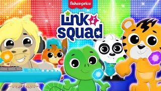 Light up Colors with Link Squad! | Link Squad | Fisher Price | Kids Cartoon