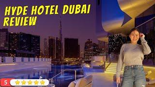 Hyde Hotel Dubai Review Business Bay: Presidential Suite and Deluxe Room - Best Hotel Downtown Dubai