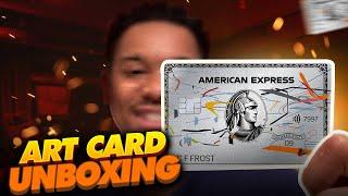 UNBOXING Amex Platinum Art Card (Julie Mehretu Design)