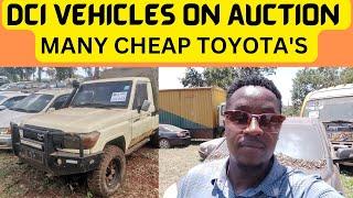 Toyota Cars  Priced cheaply on these DCI vehicles and Bikes Auction..