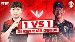 STE ACTION VS GODL @clutchgod960  1 VS 1 TDM MATCH. LOVED PLAYING AGAINST CLUTCHGOD ️. #NoHate #STE