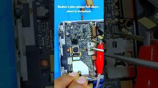 #Redmi 5 plus phone #full #short । short Ic detached. short kilar । mobile servicing repair