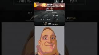 WOT BLITZ Ending Songs Uncanny Mr Incredible Meme #wotblitz #worldoftanksblitz #wotb