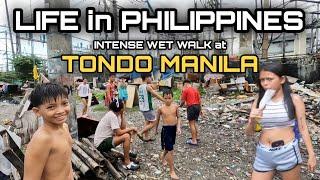 MANILA'S HIDDEN NARROW ALLEY | INTENSE WALK at GAGALANGIN TONDO METRO MANILA PHILIPPINES [4K] 