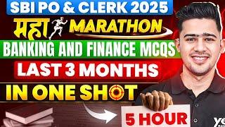 5 Hrs Mega Marathon | Last 3 months Banking and Finance MCQs in One Shot For SBI Exams