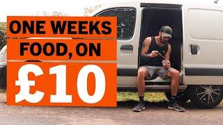 Using My LAST £10 for Food | Van Life UK | E50